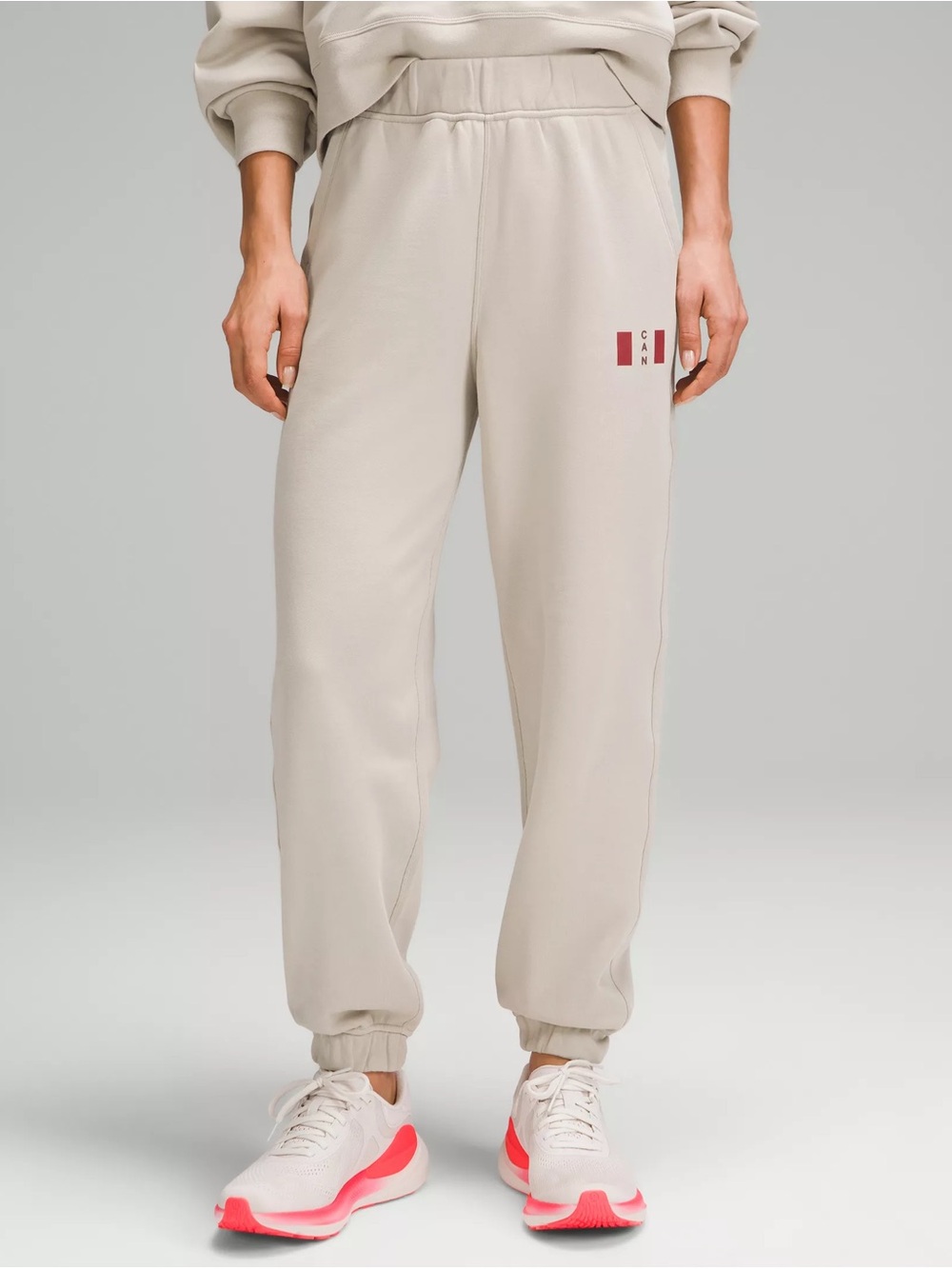 Lululemon cream joggers sweats, team Canada official - Picture 1 of 2
